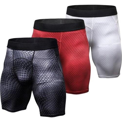 New Men Compression Running Tights Powerfull Leggings Mens Quick Dry Gym Fitness Training Workout Male Sport Underwear Shorts