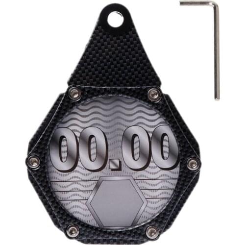 New Waterproof Scooters Quad Bikes Mopeds ATV Motorcycle Tax Disc Plate Holder T3ED