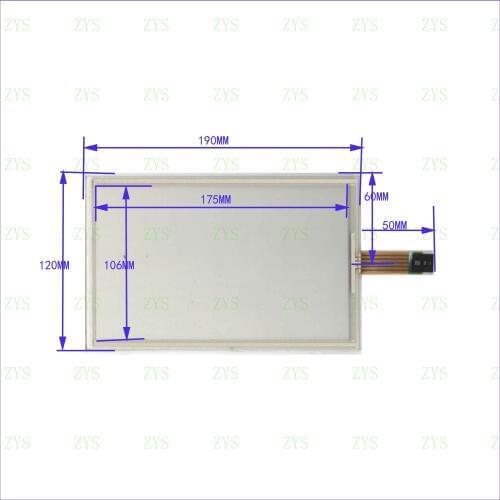Wholesale KDT6318 190*120mm 9inch 5lines resistance screen for car DVD redio this is compatible 190mm*120mm KDT-6318