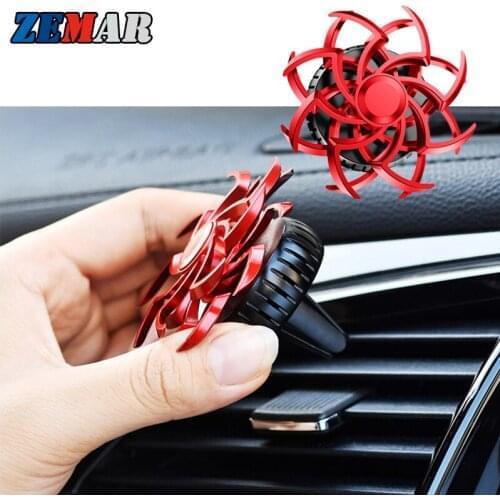 Air Vent Perfume New Car Air Freshener Rotating Spider Aromatherapy For Volkswagen Audi Mercedes Benz Auto Interior Decoration