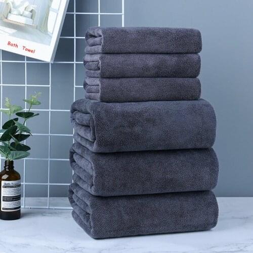 Microfiber Towels Beauty Salon Bath Towel And Face Towel Quick-Dry Large Towel Thick Absorbent Soft