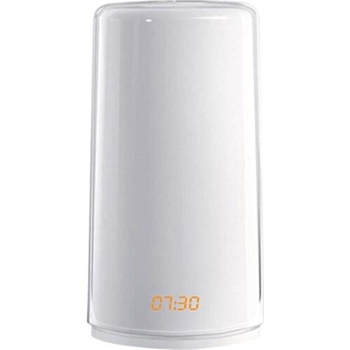 Wake Up Light, Alarm Clock With Sunrise Simulation, 5 Natural Sounds, Multi Light Modes,Contact Control Night Light