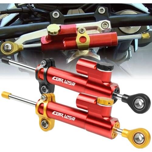 FOR HONDA CBR125R CBR 125R CBR125 R 2004 2005 2006 2007-2010 Adjustable Motorcycles Steering Stabilize Damper Bracket Mount Kit
