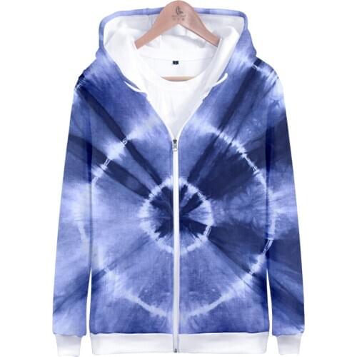 Tie Dye Flashbacks 3D Hoodie Print Men/women colorful psychedelic zipper Hoodie Autumn Winter Sweatshirts Men Oversized Hoodies
