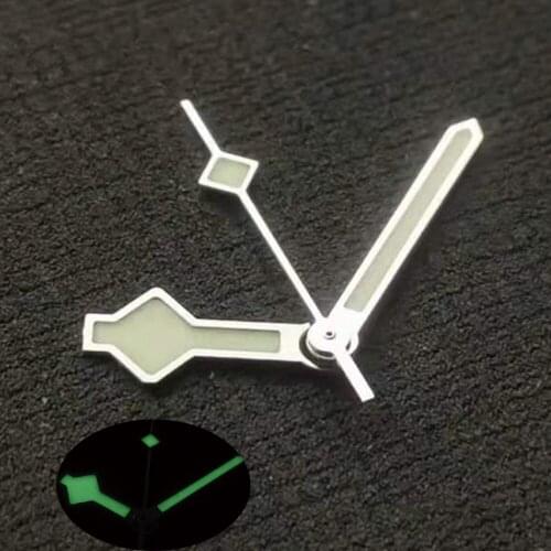 For Seiko NH35/36 Automatic Movement Watch Parts Snowflower Stainless Watch Hand Luminous Pointer Fit for SKX007/SBDX007/SRP777