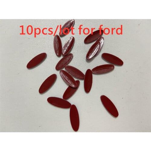 10pcs Car Key Sticker Logo Emblem Badge for ford focus mondeo auto key