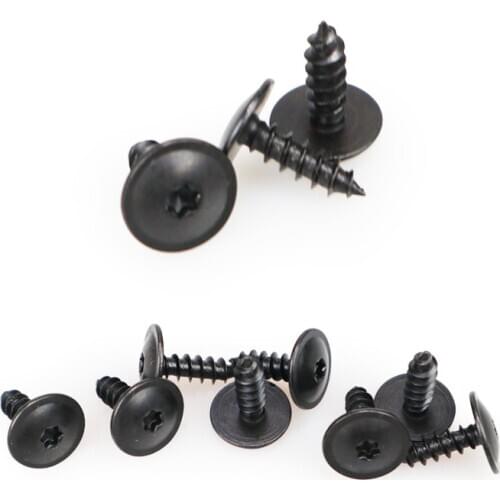 10pcs Engine Cover Undertray Splashguard Wheel Arch Torx Screw Fastener Clips Fit for VW Audi A1 A3 A4L Q3 Q5 Q7 N90974701