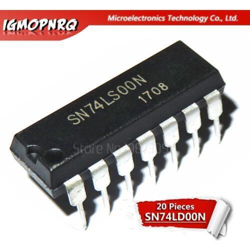 20pcs Logic - Gates and Inverters SN74LS00N SN74LS00 74LS00N 74LS00 DIP14 new original