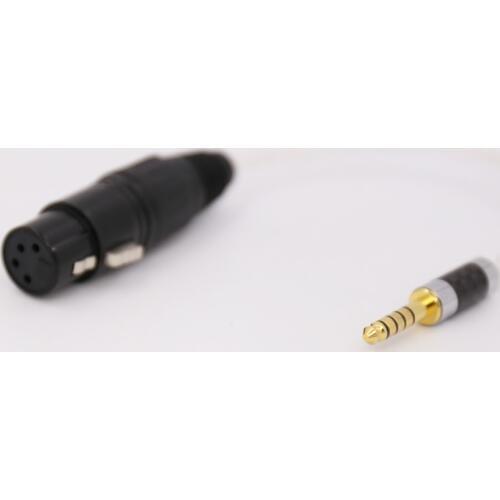 High Quality 20cm TRRRS Audio Jack 8"4.4mm Headphone to 4 Pin XLR Female Aux Cable,wire for Sony NW WM1Z WM1A PHA-2a zx300 cable