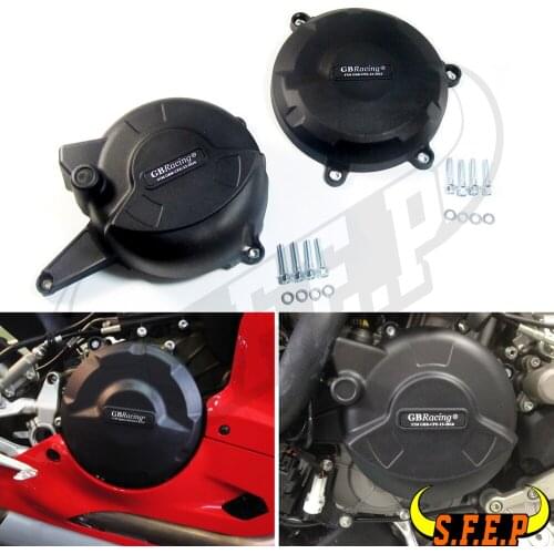 Motorcycle Engine Case Guard Protector Cover GB Racing For Ducati 959 Panigale 2016-2017-2018-2019