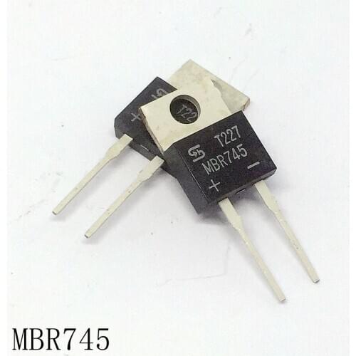 Schottky diode SBR1060 MBR745 MBR7100 MBR2045CT MBR760 MBR1045 MUR20100 8TQ100 TO-220-2 10pcs/lots new in stock