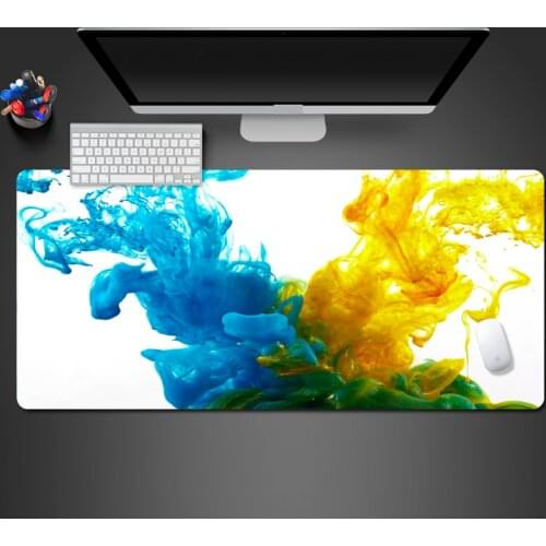 Hot Double Color Creative Mouse Pad Modern Abstract Rubber Large Lock Edge Professional Mouse Pad Unique Style Notebook Pads