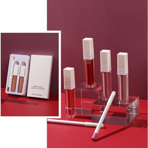 3 Piece Set Lip Gloss Set Makeup Wholesale Lipstick Private Label
