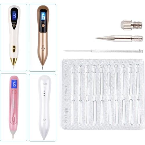 Spot Removal Pen Needles Set Remove Spot Pen 3 Type Accessories Needle Use For Remove Tattoo Spot Fat Granule Mole Wart Freckle