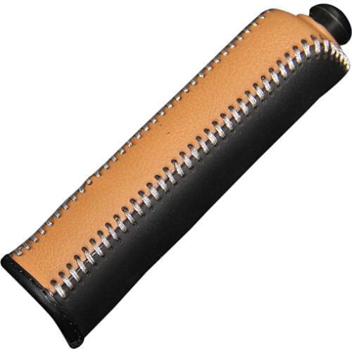 Genuine Leather Handbrake Grips For Suzuki Jimny Natural leather cover on the handbrake car accessories interior
