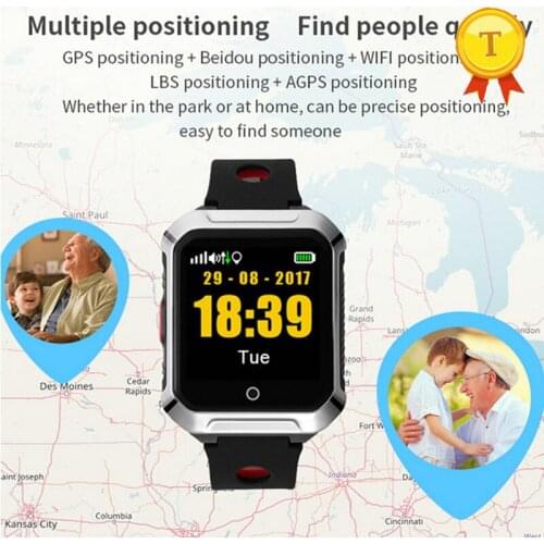 Kids old man woman precise positioning wifi gps watch GPS+LBS+GPRS+SOS Call Locator Tracker gps Smart Watch phone elderly