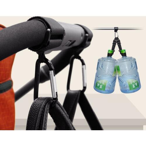 Baby Stroller Hooks Shopping Pram Hanger Metal Hooks Baby Car Carriage Wheelchair Organizer Accessories