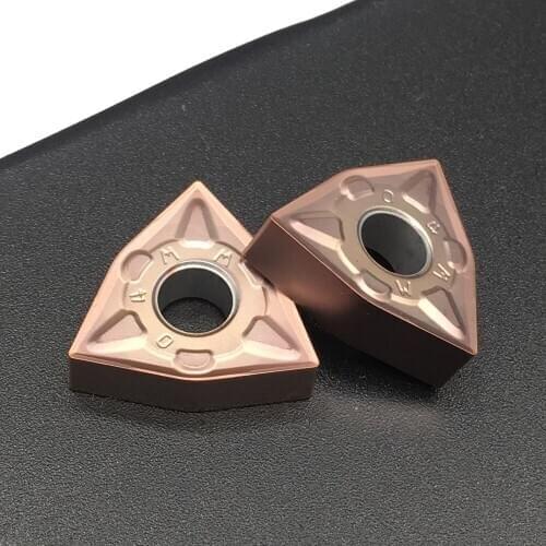 10PCS WNMG080404 MM FT1125 For Stainless Steel Carbide Insert Turning Tool External Turning Tools Carbide Insert lathe cutter