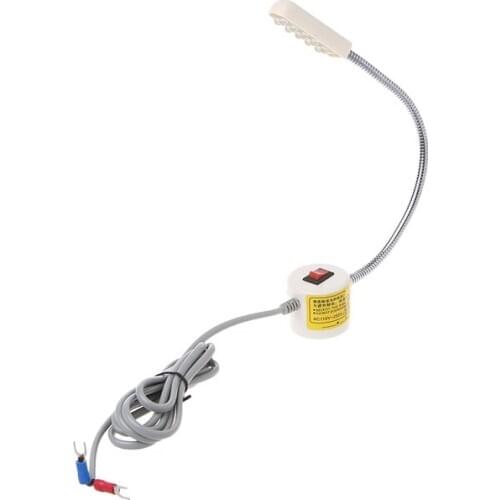 110-250V 30 LED Sewing Machine Light Working Gooseneck Lamp with Magnetic Base