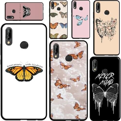 Butterfly Aesthetic For Huawei Nova 5T Mate 20 Lite P Smart 2019 2021 Case For Huawei P30 P40 Lite P10 P20 Pro
