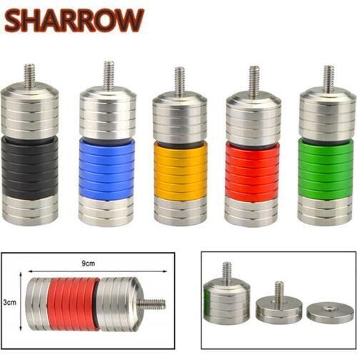 Archery Compound Bow Stabilizer Weight Balance Bar Spare Weight Aluminum Stabilizer Counterweight Hunting Shooting Accessories