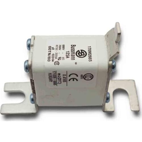 Ceramic Fuse 170M2665 Bussmann thermal fuse for motor short circuit protection