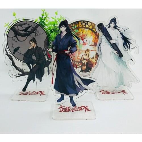 Mo Dao Zu Shi Wei WuXian Lan WangJi couple Acrylic Stand Figure Plate Collection Model Toy Gifts Cosplay Desk Decor