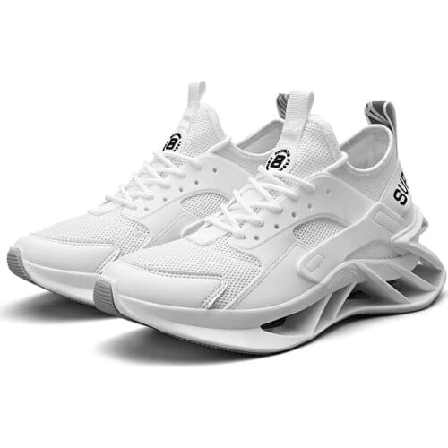 Men Blade Running Shoes New Arrival Summer Breathable Sneakers High Quality Outdoor Light Sports Shoes Athletic Shoes SIZE 39-44