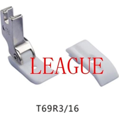 Non slip INDUSTRIAL SEWING MACHINE PIPING FOOT T69R 3/16 1/4 1/8