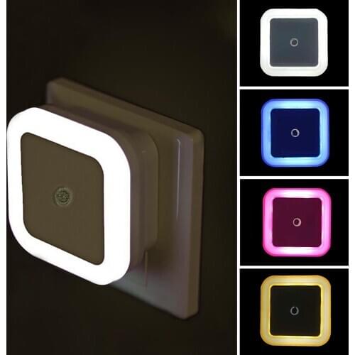 LED Night Light Wireless Motion Sensor Light EU US Plug Nightlight Lamp For Children Kids Baby Living Room Bedroom Lighting