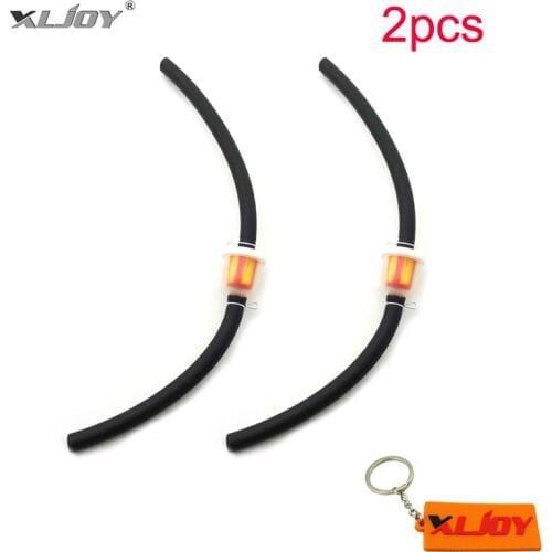 XLJOY 2x Mini Moto Gas Hose Line Fuel Filter Tube For ATV Quad 4 Wheeler Dirt Pocket Bike Minimoto Motorcycle Motocross