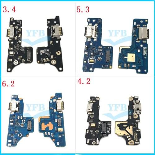 10pcs USB Charging Port Dock Jack Plug Connector Charge Board Mic Microphone Flex Cable For Nokia 2.3 7.1 5.3 7.2 6.1 8.1 6.2