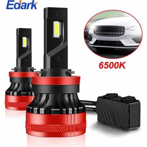 2Pcs 110W H1 H7 H8 H11 H4 HB3 9012 H13 LED Headlight Bulbs 6500K Bright White 20000LM High Power Led Bulb Turbo Lamp For Car