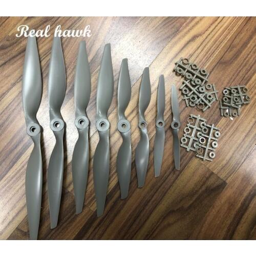 20pcs/lot 5x5/6x4/7x5/8x6/9x6/10x5/10x7/11x5.5/11x7/12x6/13x6.5/14x7 Nylon glass fiber electric propeller RC Model Replace APC