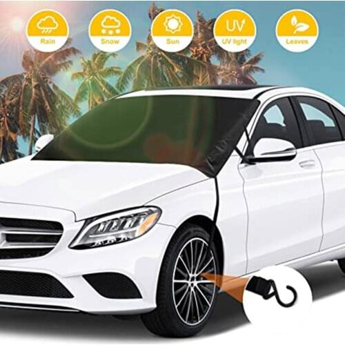 2021 Automobile Magnetic Sunshade Cover Car Windshield Snow Sun Shade Waterproof Protector Cover Car Front Windscreen Cover