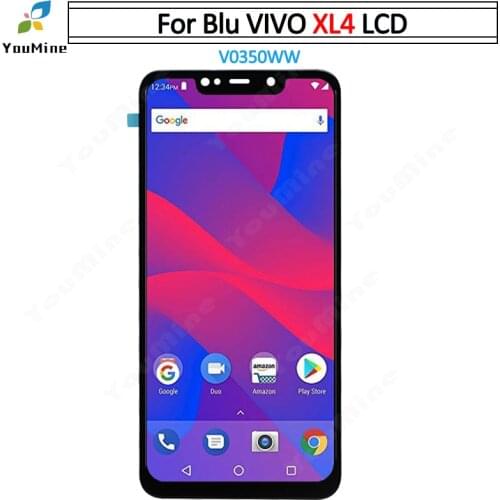 6.2" For BLU VIVO XL4 V0350WW Lcd Display Touch Screen Digitizer Panel Replacement Assembly Complete for Blu vivo xl 4 lcd