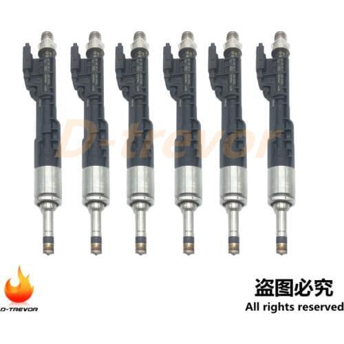 6pcs fuel injector 0261500172 1364763994 Injector injector for BMW 228i 328i 428i X1 X3 X4 X5 X6 320i 2.0 GT Fuel Injector