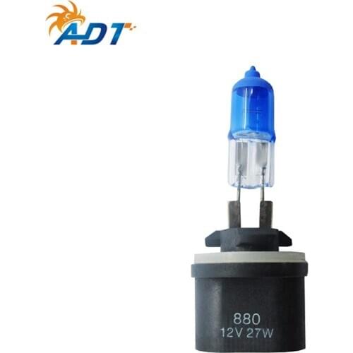 ADT 12V 55W 4pcs 7500K 881 base Halogen Headlight Car headlight headlamp Good quality Xenon lamp bulbs High power lamp long life