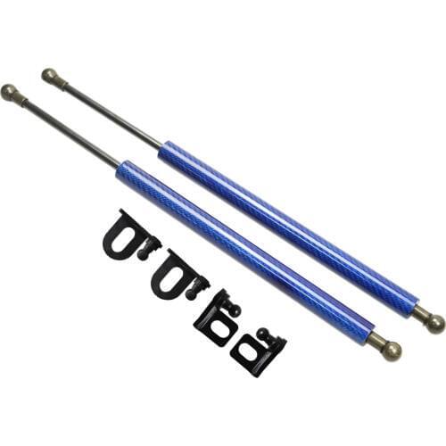 Car Styling Front Hood Bonnet Gas Struts for Honda CR-Z CRZ 2010-2018 Lift Support Lift spring Damper Carbon Fiber Shock
