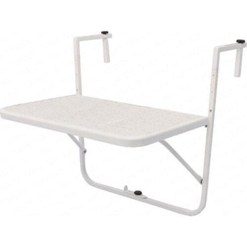 Balcony Hanging Table Railings Metal Wrought Iron Hanging Garden Table Folding Table European Simple Mini Wall Hanging Table