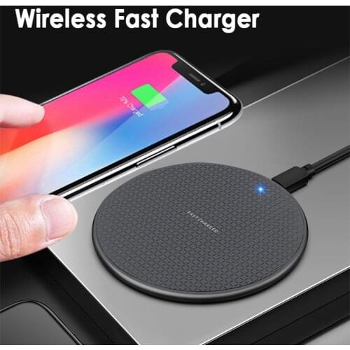 Qi Wireless Charger 5W/10W Phone Charger Pad Mobile Phone Wireless Charger Fast Charging Dock Charger For Iphone For Xiaomi