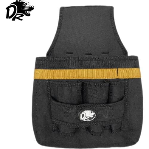 DR Large Portable Wear-Resistant Tool Bag Waist Working Bag Waterproof Thickened Screwdriver Wrench Pocket