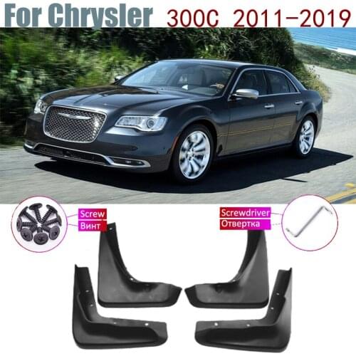 Fender Mud Guard Splash Flaps Mudflap Accessories Mudguards For Chrysler 300C 2011~2019 2018 2017 2016 2015 2014 2013 2012