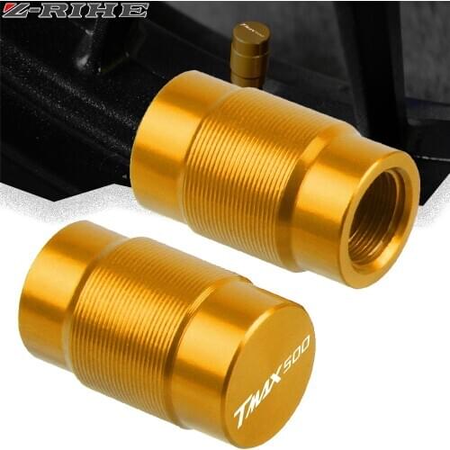 For YAMAHA T-MAX 500 TMAX500 SX DX 2014-2018 2017 16 Motorcycle Accessories CNC Cover Wheel Tire Valve Stem Airtight Covers Cap