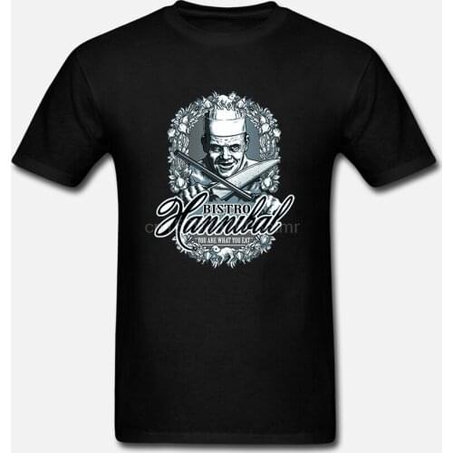 Hannibal Lecter Bistro T Shirt S-XXXL Silence Of The Lambs Horror Funny Parody