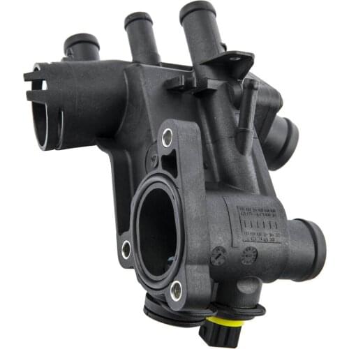 Thermostat HOUSING WITH THERMOSTAT for VW Caddy 2 Golf 3 Polo 6N 6KV Seat 1.4 1.6 for 032 121 111D, 032 121 111N