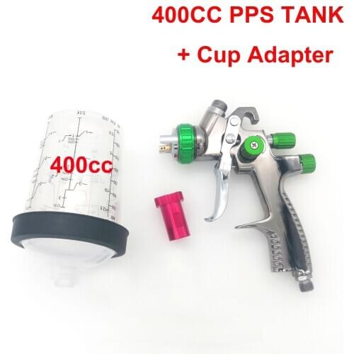 LVLP L-898 Car Paint Spray Gun with PPS Tank 1.3mm Nozzle 600cc Cup Pistola De Pintura