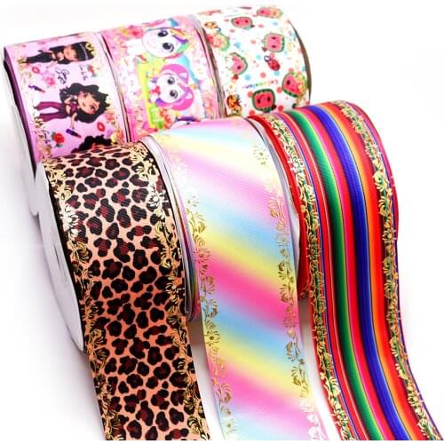 DIY Handmade Materials EASTER DAYS Foil Grosgrain Ribbon 50 Yard Per Size 44962