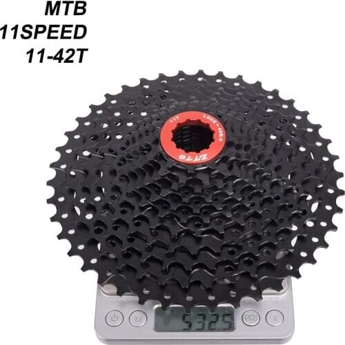 MTB 11 Speed 11-42T Black Cassette Wide Ratio Mountain Bike Sprockets Compatible For Shimano M7000 M8000 M9000 Bicycle Parts