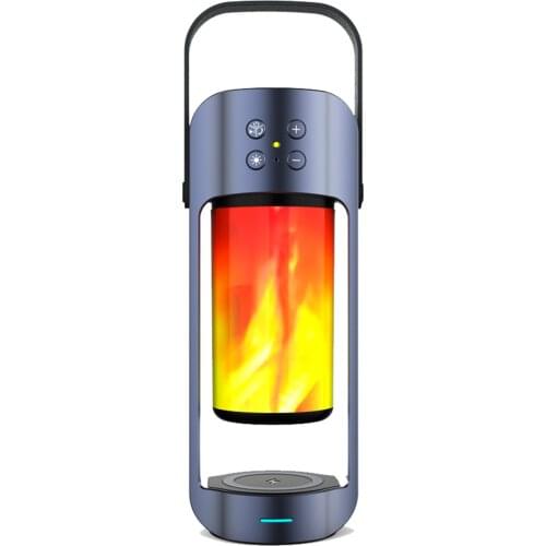 New Portable Wireless Bluetooth Speaker Stereo Loudspeaker Flame Lamp Portable Speaker For Home Party Bar Outside